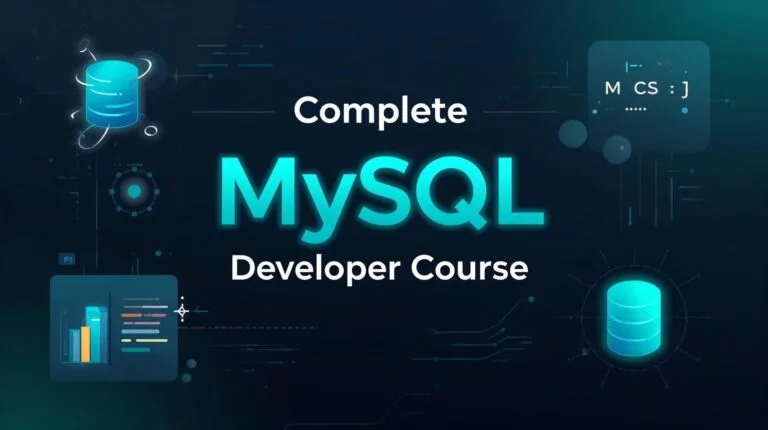 Complete MySQL Developer Course